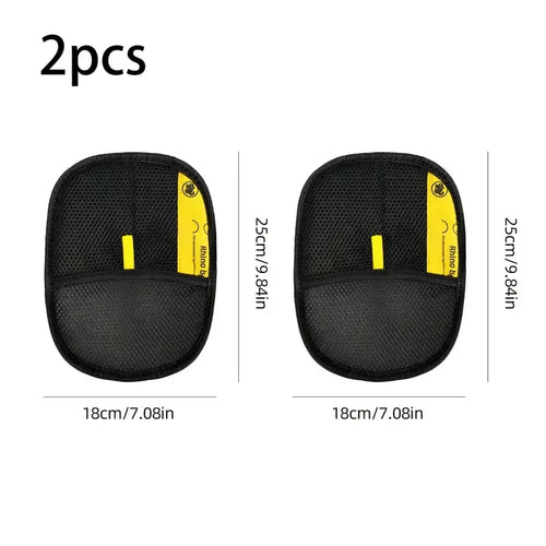 Pack 2 guantes quitapelos para perros color negro